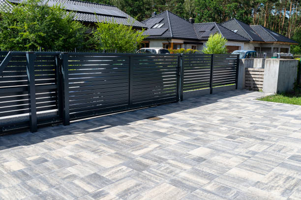 Residential Paver Driveway in Lakeside, TX